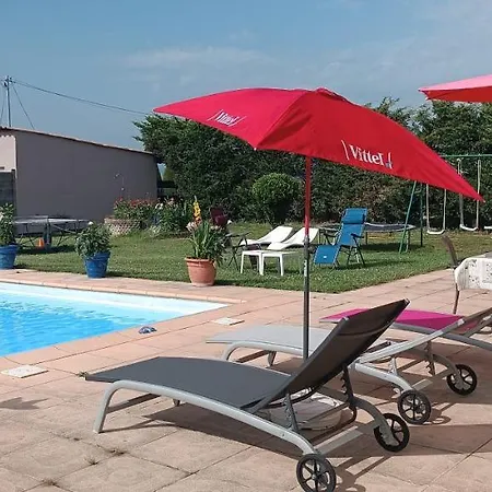 Charmante Maison Avec Piscine Anneyron Exterior photo